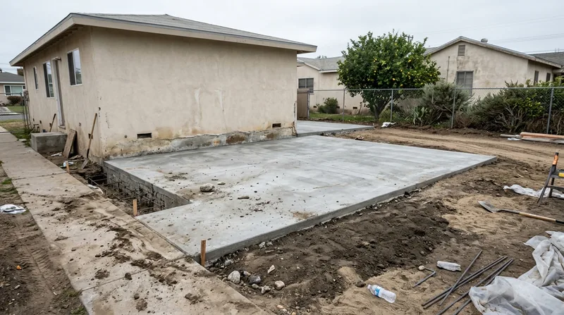 Concrete Slabs & Foundations Oxnard